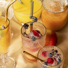 Чаша HOMLA BARREL 350 мл., златист