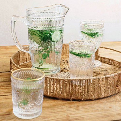 Чаша HOMLA BARREL 350 мл., златист Чаша HOMLA BARREL 350 мл., златист