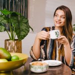 Чаша HOMLA BLYDE 350 мл., зелен