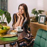 Чаша HOMLA BLYDE 350 мл., зелен