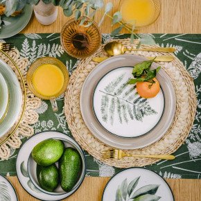 Чиния HOMLA BLYDE 20 см., зелен