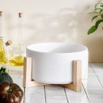 Купа за салата с поставка HOMLA FINCAN 20х10 см.