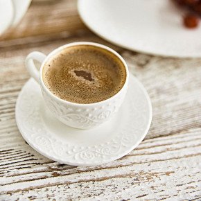 Чаша с чиния HOMLA SYLIA 90 мл.