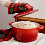 Тенджера HOMLA ANDREAS 4000 мл., червен