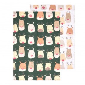 Сет кухненски кърпи 2 бр. HOMLA REINDEER 65x45 см.