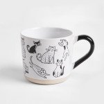 Чаша HOMLA HUROS 450 мл., котка