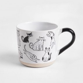 Чаша HOMLA HUROS 450 мл., котка