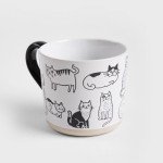 Чаша HOMLA HUROS 450 мл., котка
