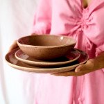 Купа HOMLA MYSTIC 19 см., розов