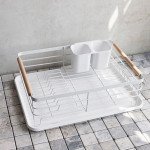 Сушилник HOMLA PLYSTRE 42x31x13 см., бял Сушилник HOMLA PLYSTRE 42x31x13 см., бял