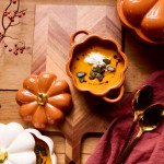 Купа с капак тиква HOMLA PUMPKIE 400 мл., оранжев