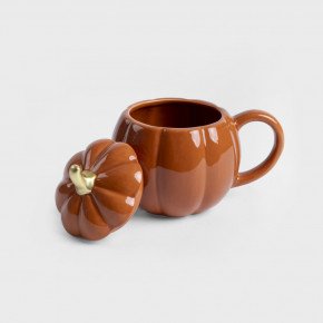 Чаша с капак HOMLA PUMPKIE 600 мл., оранжев