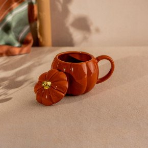 Чаша с капак HOMLA PUMPKIE 600 мл., оранжев