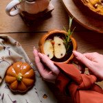 Чаша с капак HOMLA PUMPKIE 600 мл., оранжев