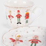 Чаша с чиния HOMLA LICOLA 250 мл.