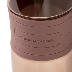 Бутилка за вода HOMLA POPPIE 600 мл., розов