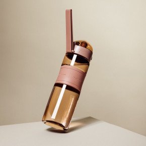 Бутилка за вода HOMLA POPPIE 600 мл., розов