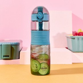 Бутилка за вода HOMLA POPPIE 600 мл., син