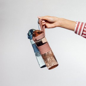 Бутилка за вода HOMLA POPPIE 600 мл., син