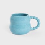 Чаша HOMLA BUBBLE BEADS 300 мл., тюркоаз Чаша HOMLA BUBBLE BEADS 300 мл., тюркоаз