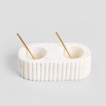 Сет за подправки 3 части HOMLA MARBLE STRIPES Сет за подправки 3 части HOMLA MARBLE STRIPES