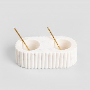 Сет за подправки 3 части HOMLA MARBLE STRIPES