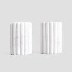 Сет за сол и пипер HOMLA MARBLE STRIPES