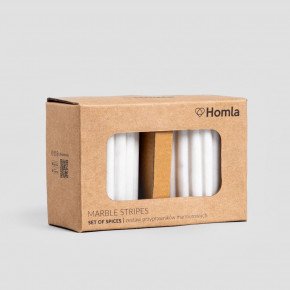 Сет за сол и пипер HOMLA MARBLE STRIPES