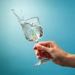 Чаша за вино с декорация череши HOMLA CEREZA 260 мл.