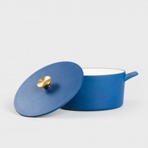 Тенджера HOMLA ANDREAS 5000 мл., син