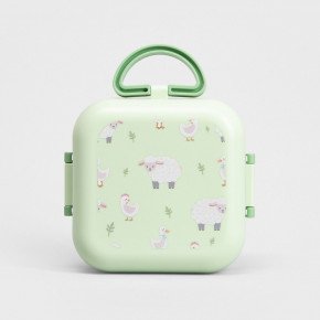 Кутия за храна - детска HOMLA B2 PECORA 1150 мл., зелен