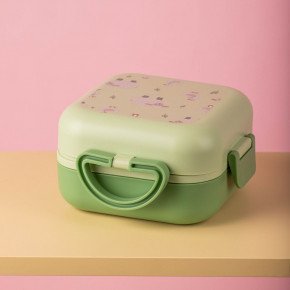 Кутия за храна - детска HOMLA B2 PECORA 1150 мл., зелен