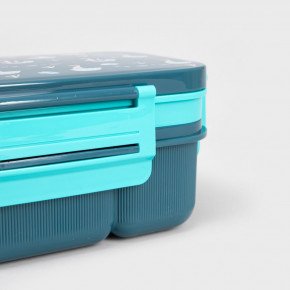 Сет детска кутия за храна и чаша HOMLA B2 LUSY, син