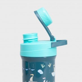 Сет детска кутия за храна и чаша HOMLA B2 LUSY, син