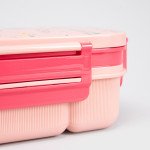 Сет детска кутия за храна и чаша HOMLA B2 LUSY, розов Сет детска кутия за храна и чаша HOMLA B2 LUSY, розов