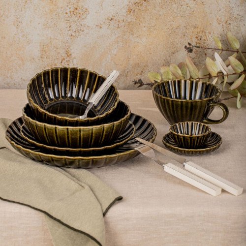 Чиния HOMLA MELIDA 10 см., зелен