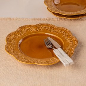 Чиния HOMLA SALTIS 27 см., кафяв