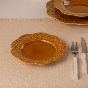 Чиния HOMLA SALTIS 20 см., кафяв