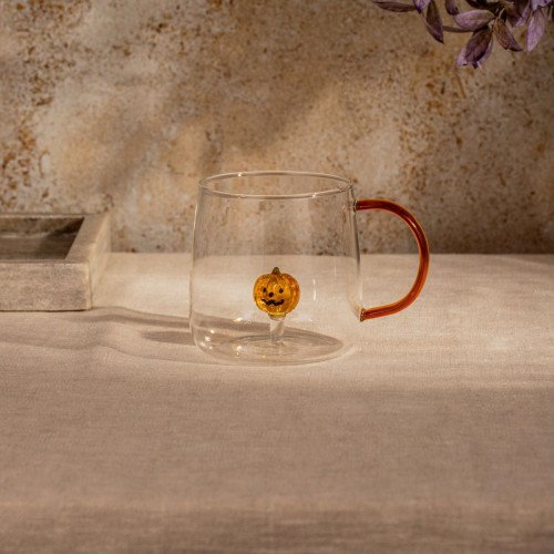 Чаша с декорация тиква HOMLA PUMPKIN 470 мл.