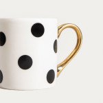 Чаша с чиния HOMLA LUNYA 100 мл., точки