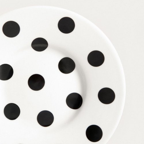 Чаша с чиния HOMLA LUNYA 100 мл., точки