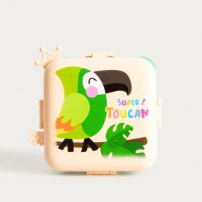 Кутия за храна - детска HOMLA PETPACK папагал