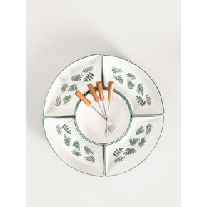 Поднос с комплект купи HOMLA FINCAN 30 см., зелен