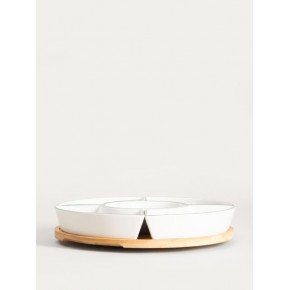 Поднос с комплект купи HOMLA FINCAN 30 см., зелен