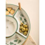 Поднос с комплект купи HOMLA FINCAN 30 см., зелен