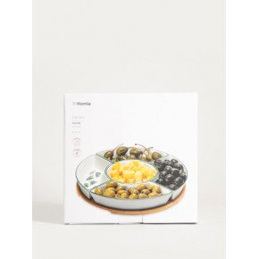 Поднос с комплект купи HOMLA FINCAN 30 см., зелен