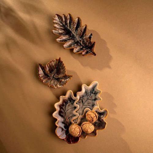 Чиния листа HOMLA CRISPO 23x19x3,5 см.