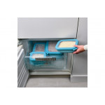 Купи за съхранение с капаци 3 бр. MEPAL Cirqula, северно синьо