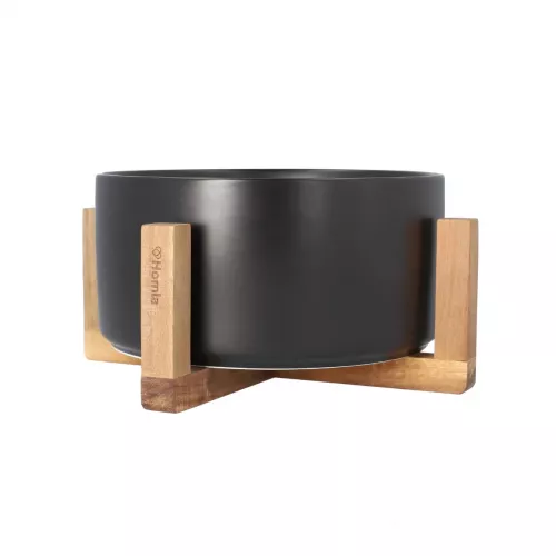 Купа за салата HOMLA FINCAN 20x10 см, черна