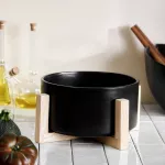 Купа за салата HOMLA FINCAN 20x10 см, черна